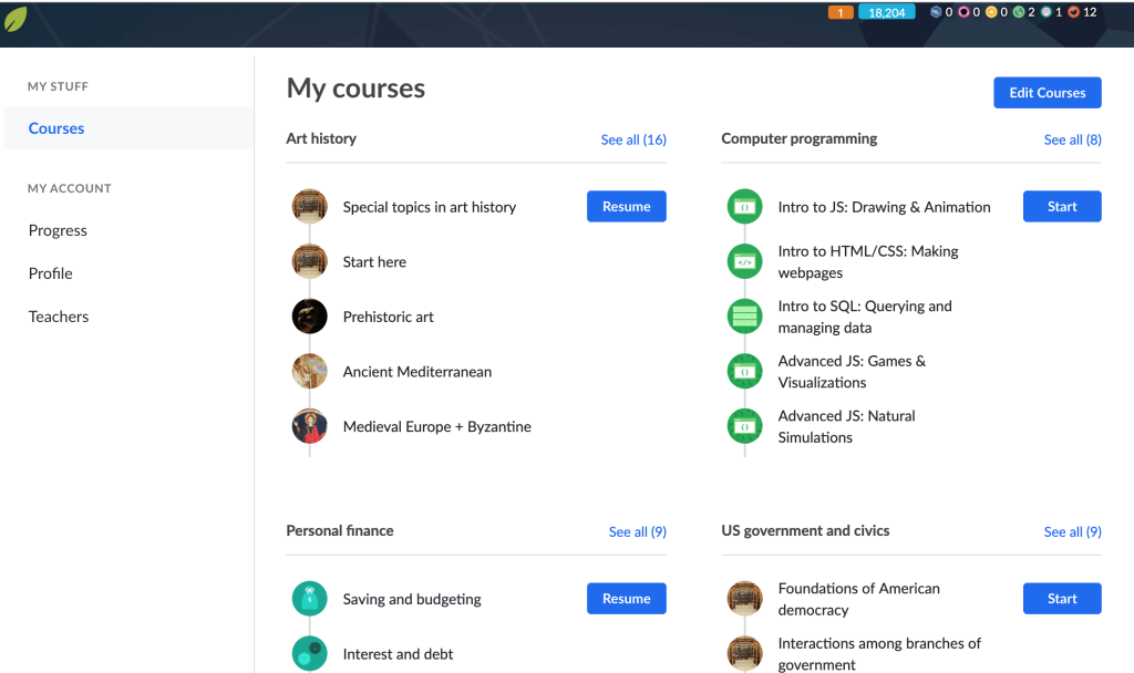 Aplicativo de Estudar